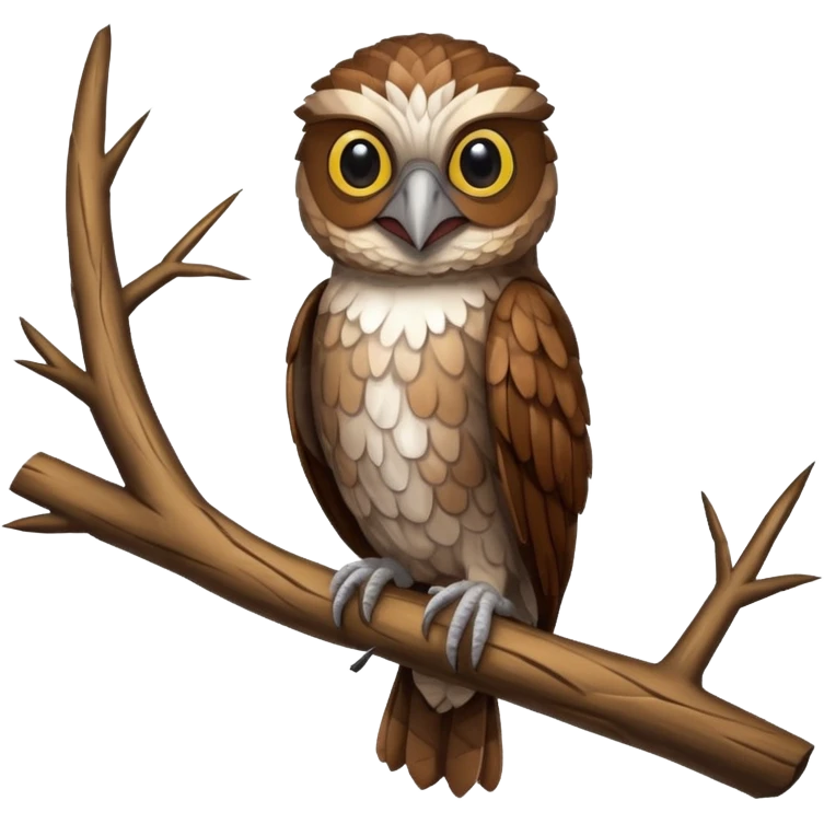 cute potoo emoji