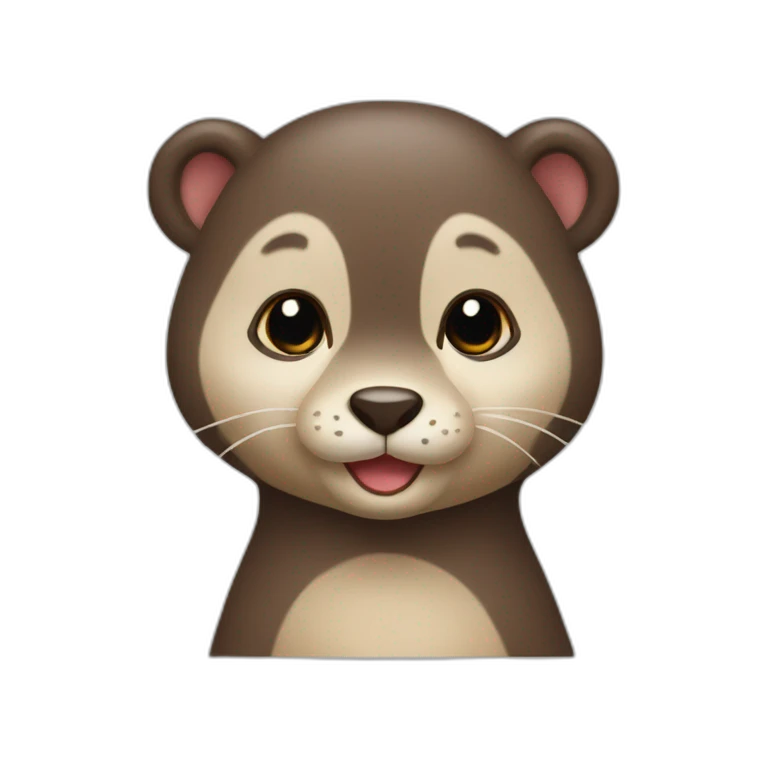 Doudou loutre emoji