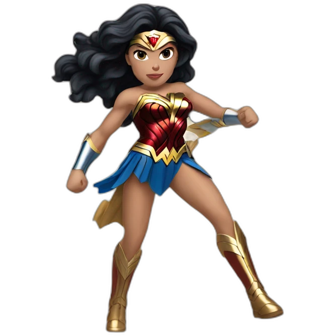 a WOnder Woman emoji