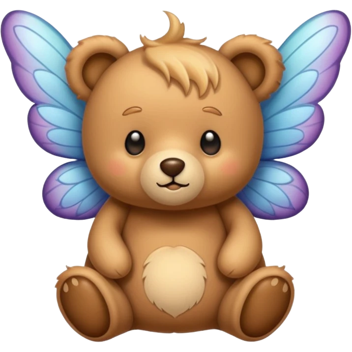 Fairy teddy emoji