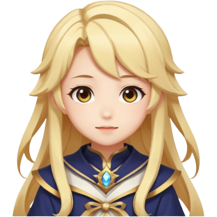Cute Lumine from Genshin Impact in Photorealistic Hoyoverse Anime Style  emoji