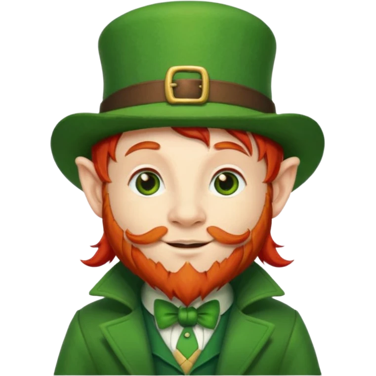 adorable leprechaun emoji