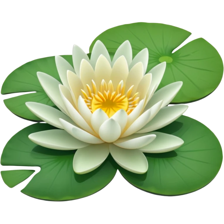 Water lillie emoji
