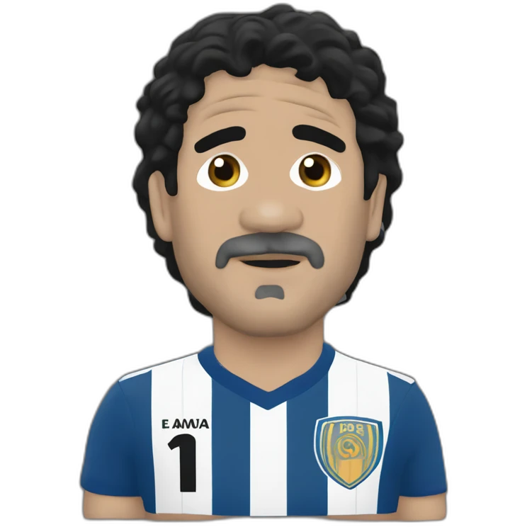 maradona-me cortaron las piernas emoji