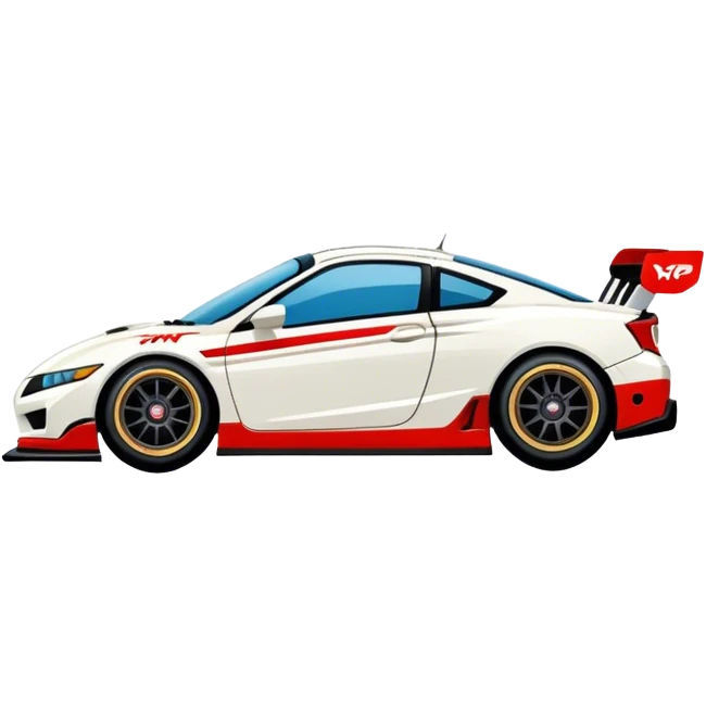 kyp performance house sticker for honda car race car emoji