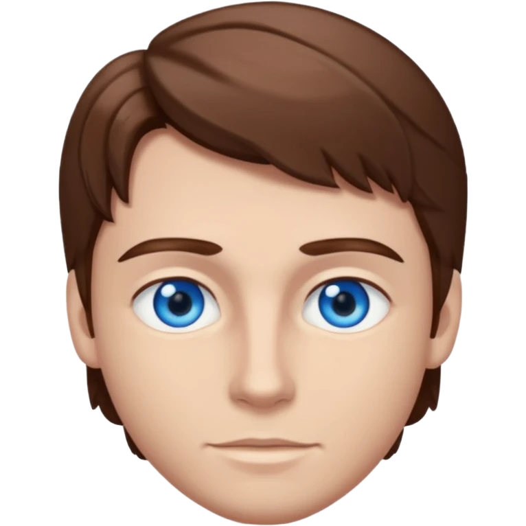 Jacob Underwood brown hair, blue eyes emoji