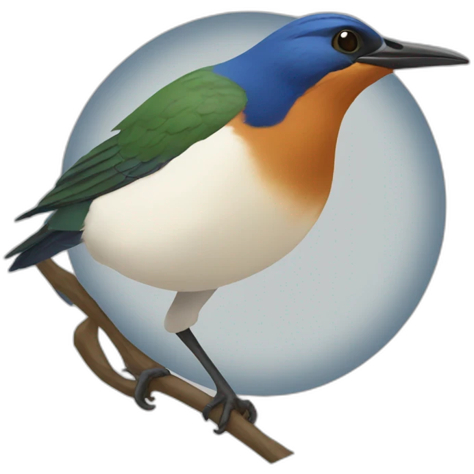 Oiseau faisan emoji