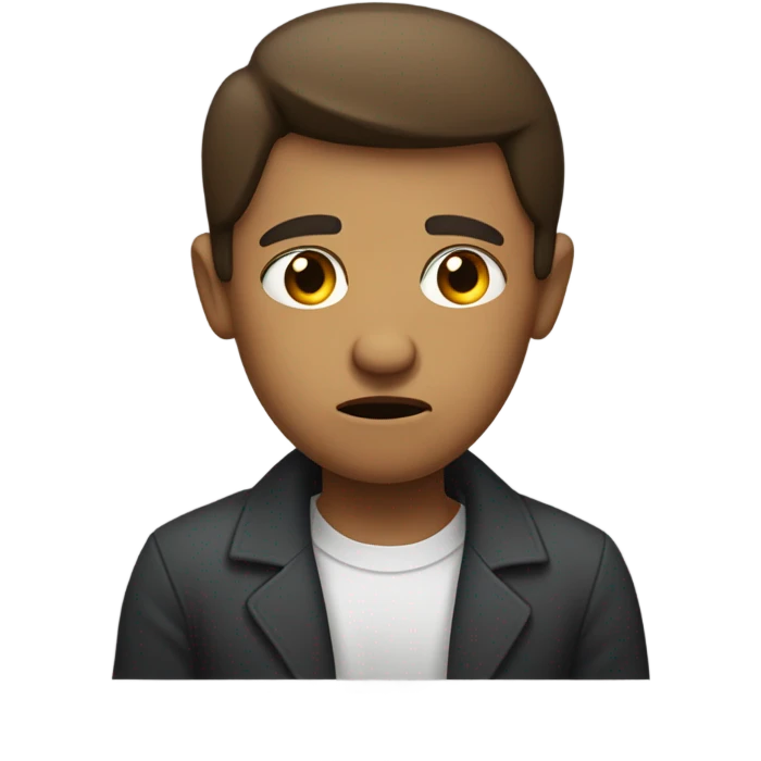 Annoyed person emoji