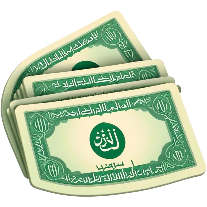 New Saudi Riyal Shape emoji