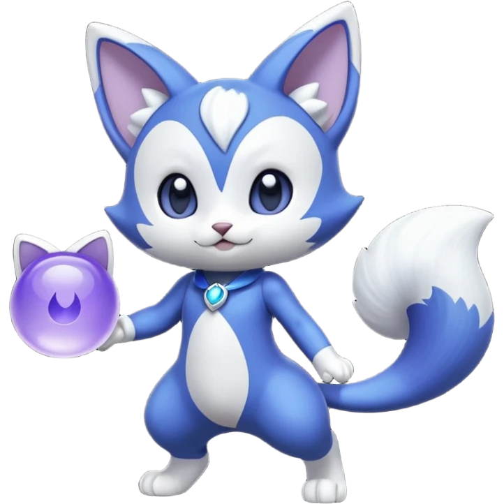 Meowstic-fusion emoji