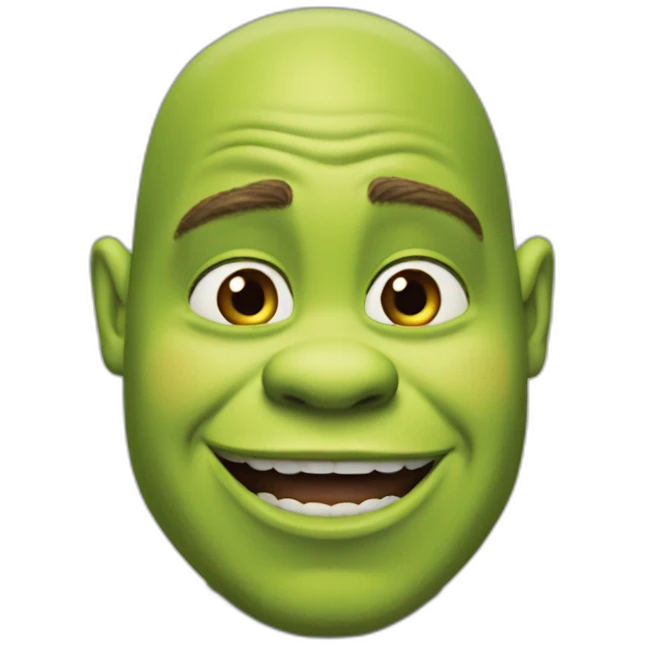 Shrek jeune emoji