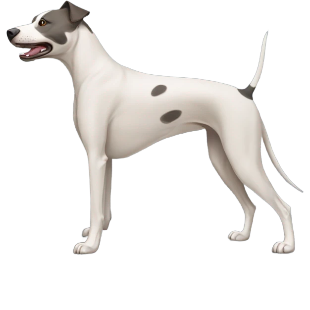 Pitbull greyhound mix emoji