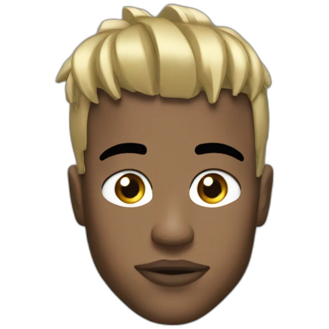 Le rappeur XXXTENTACION emoji
