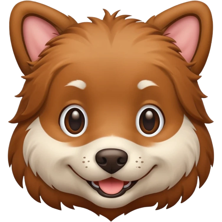 A humanoid dog. emoji