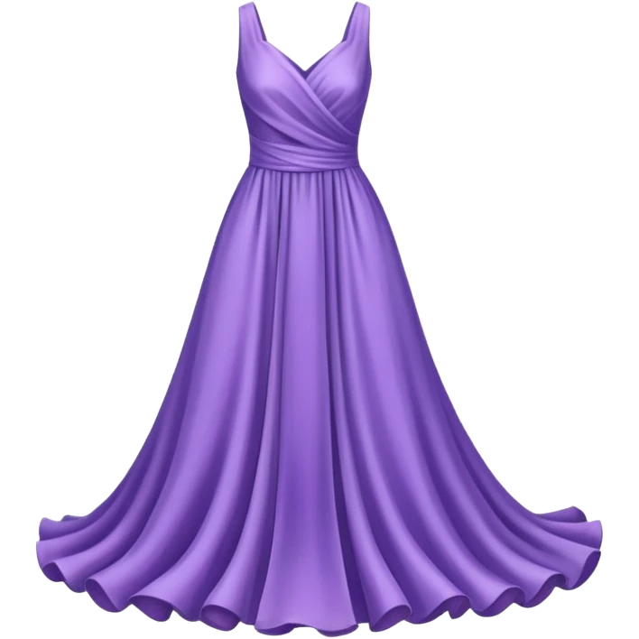 purple dress emoji