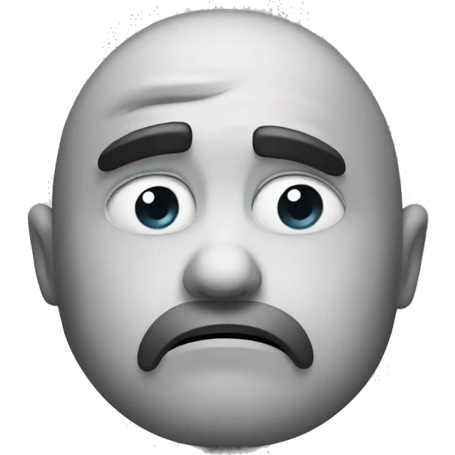 Sad emoji