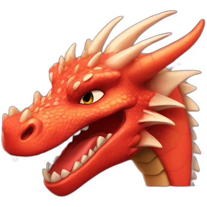 dragon rouge emoji