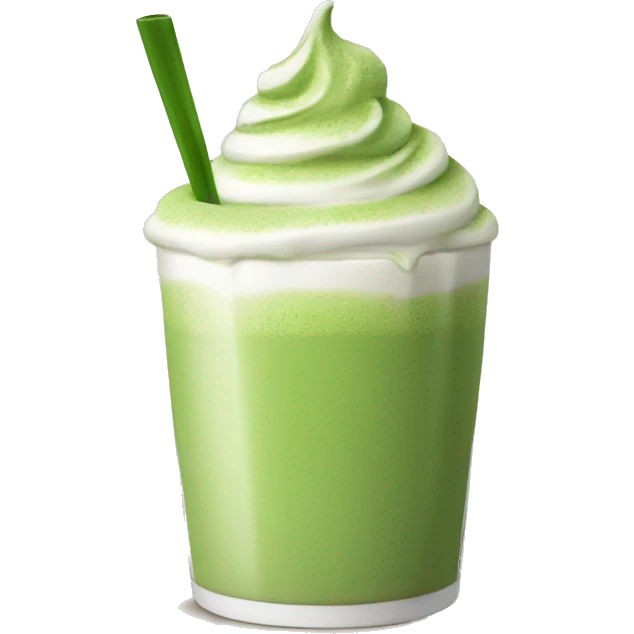 Matcha latte emoji
