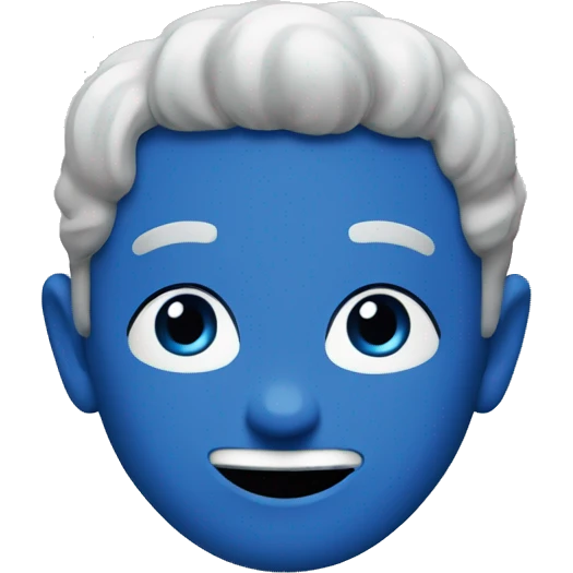 Blue Netflix ‘N’ emoji