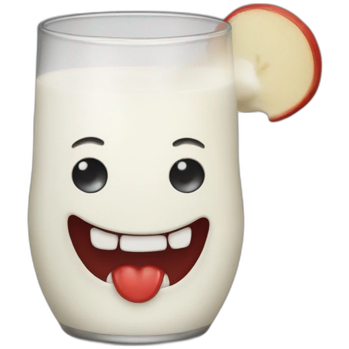 Dracula milk emoji