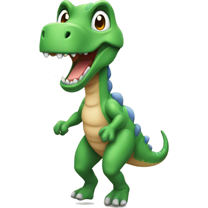 dinosaur jumprope emoji