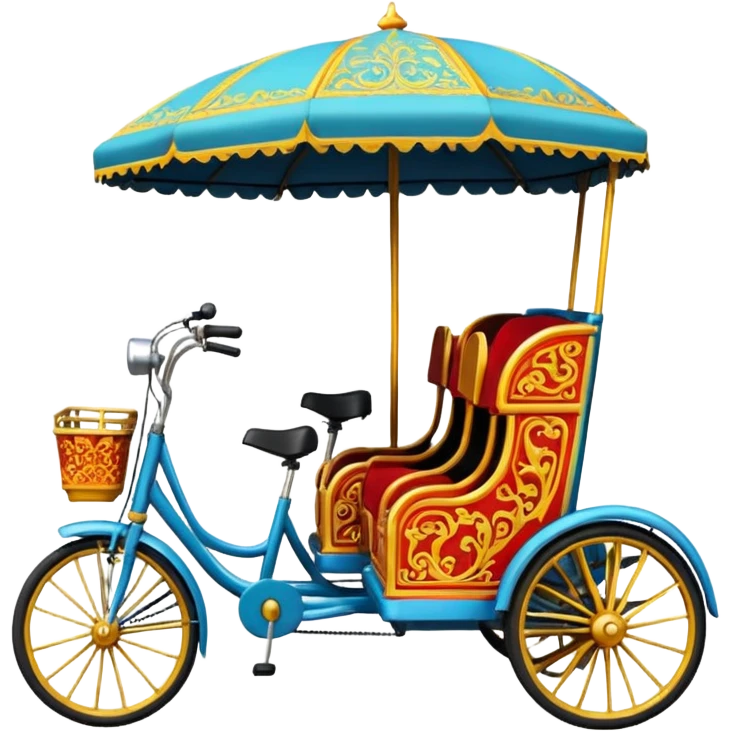 rickshaws emoji
