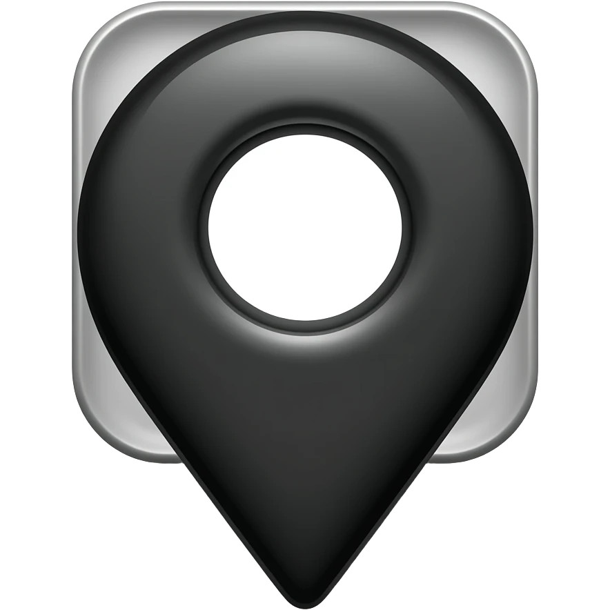 Location black icon emoji