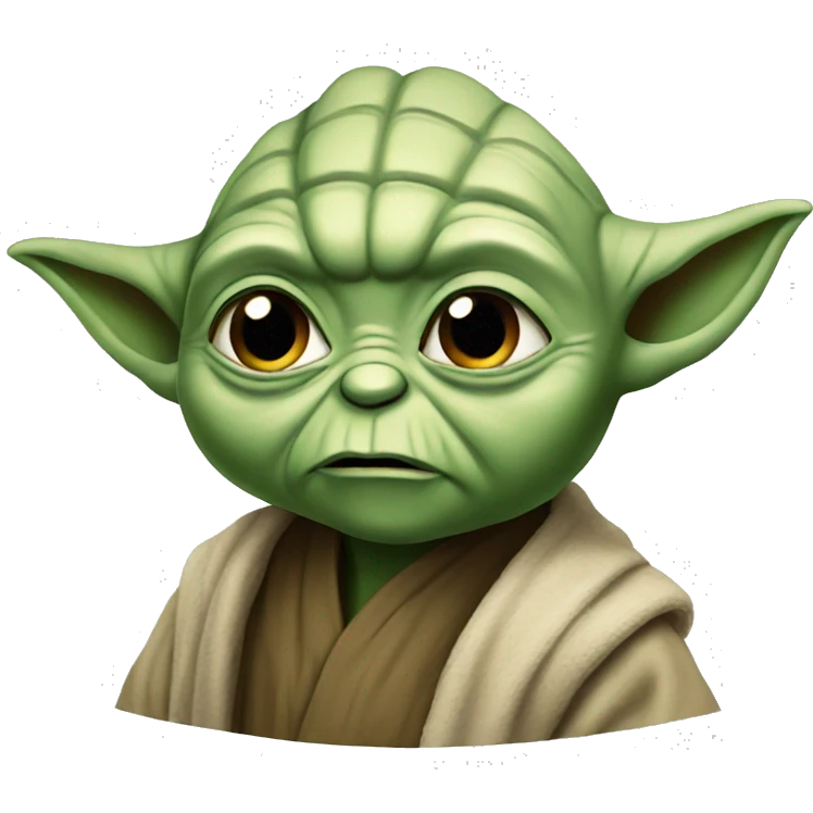 Yoda surprised  emoji