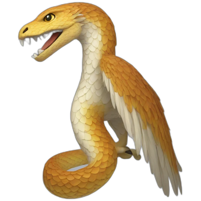Aigle serpent emoji