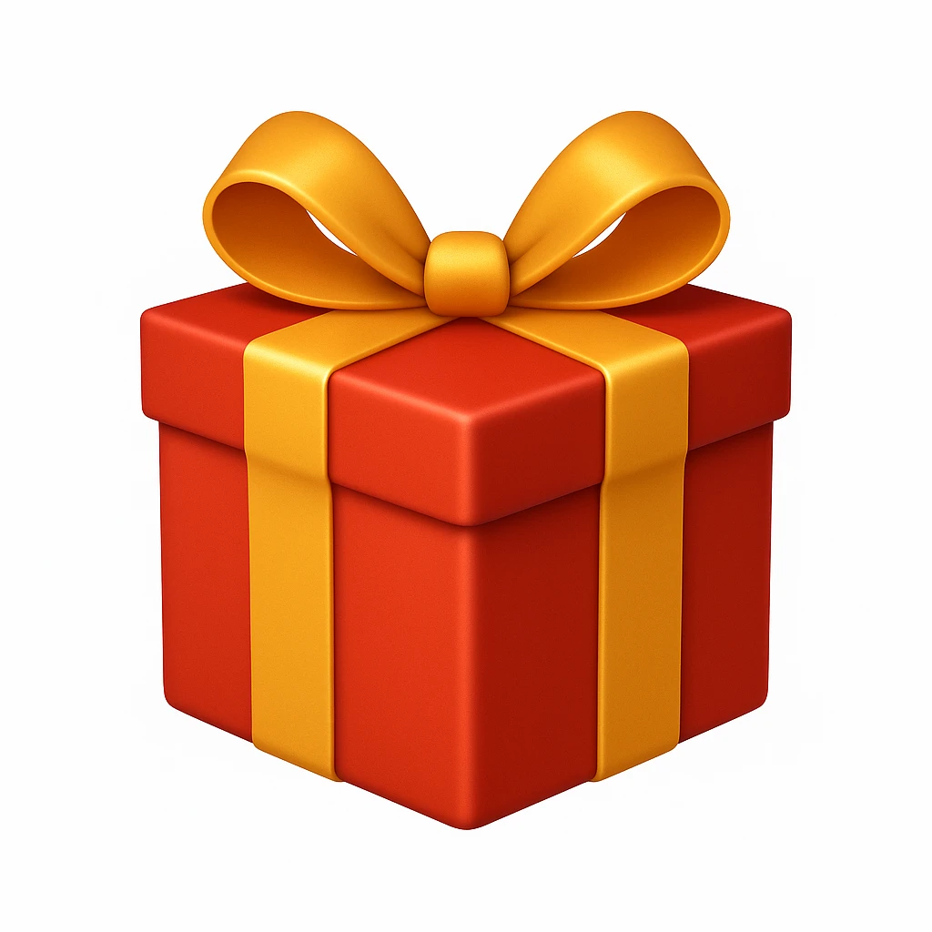 gift box emoji