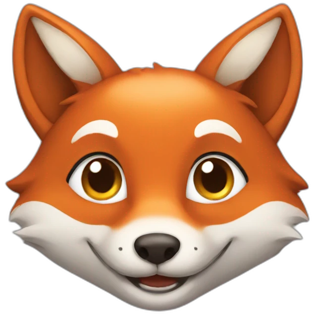 smiling fox emoji