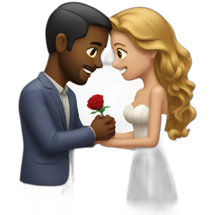 Marriage proposal emoji