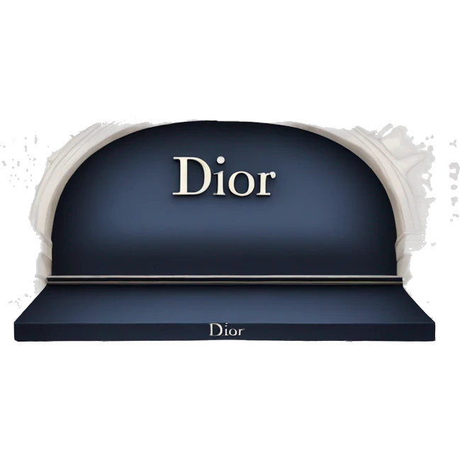 Dior boutique emoji