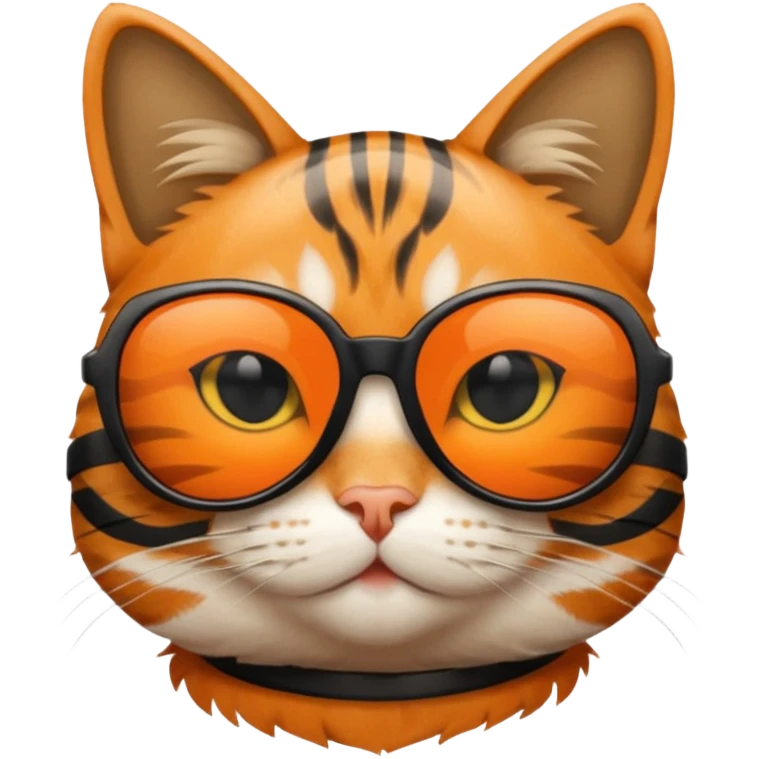 Cat wearing sunglasses emoji