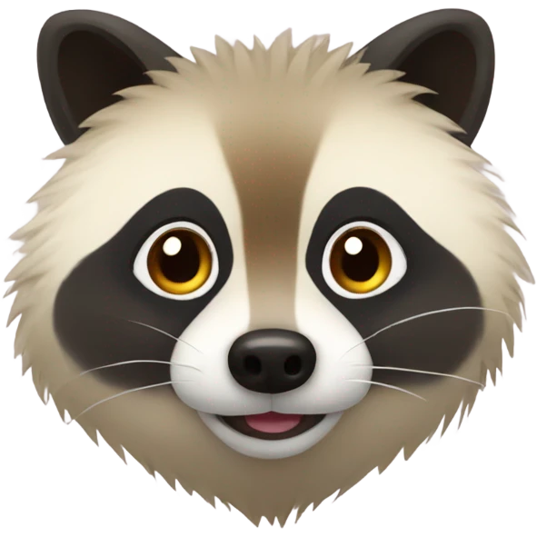 Japanese raccoon dog emoji