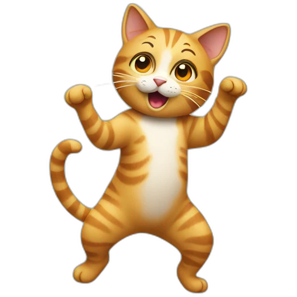 cat dancing emoji
