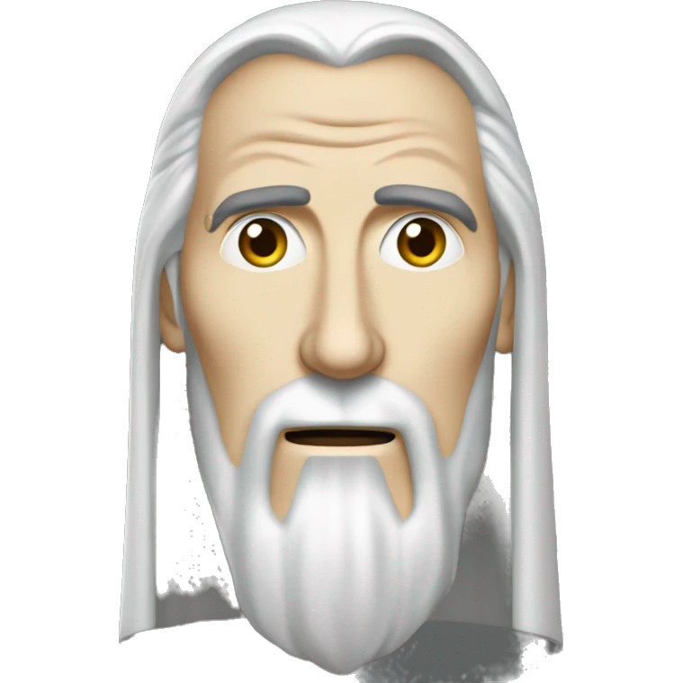 Christopher Lee as Saruman emoji