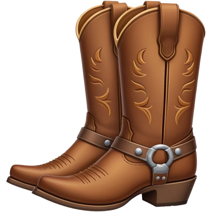Cowboy boot emoji