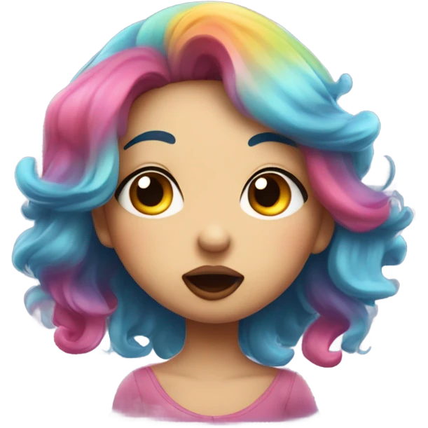 Kissy emoji