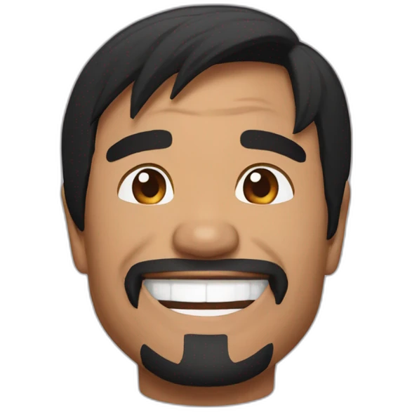 Manny pacquiao smiling emoji