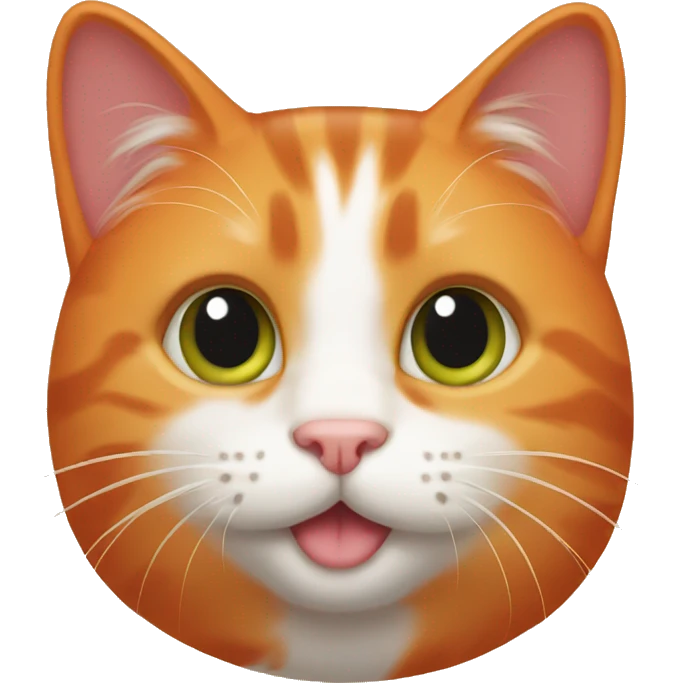 Orange kitty  emoji