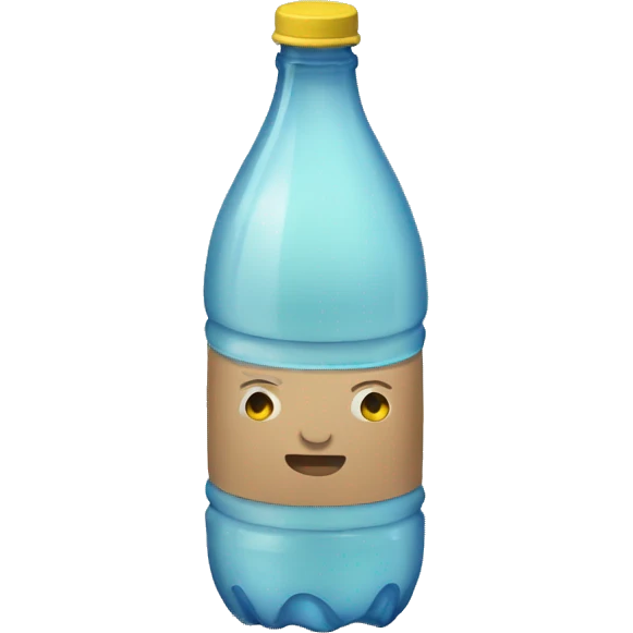 botella de agua emoji