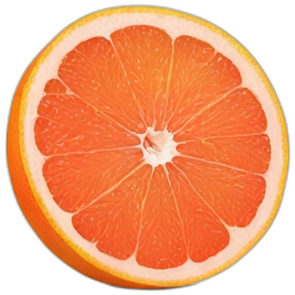 grapefruit emoji