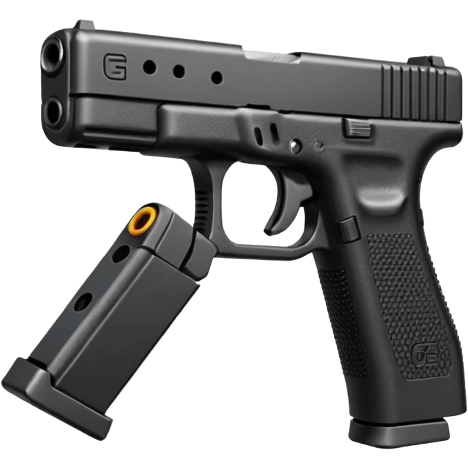 glock 18 with extendo clip emoji