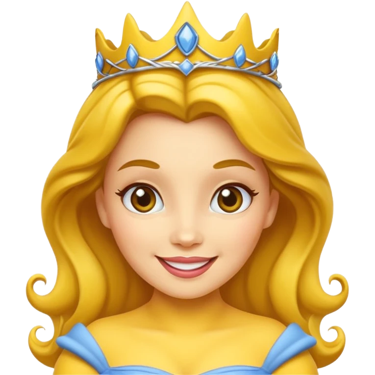 princess belle emoji not photo emoji
