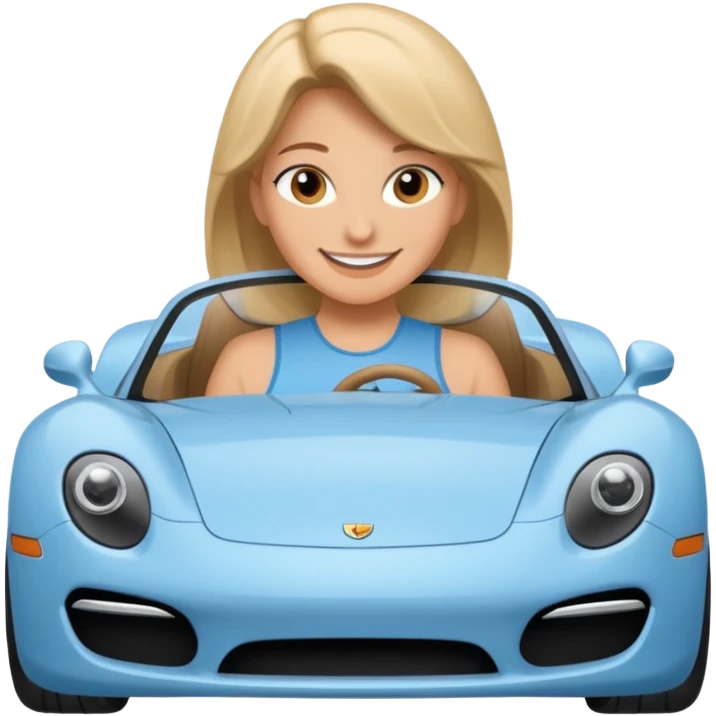sally carrera from cars movie emoji