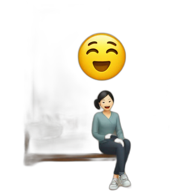 Chinois dans une villa  emoji