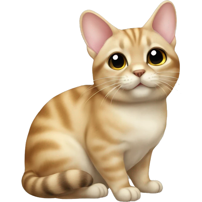cat british golden chinchilla emoji