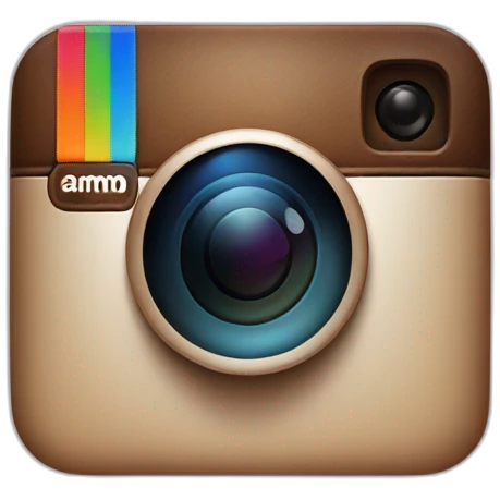 Instagram logo emoji
