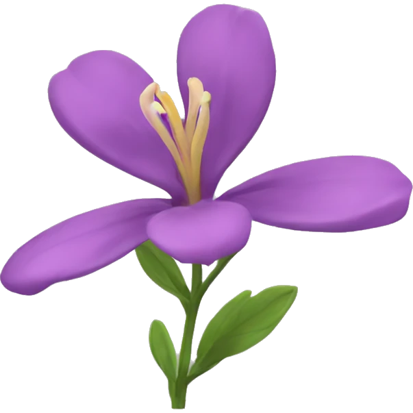 Regina streletia flower emoji